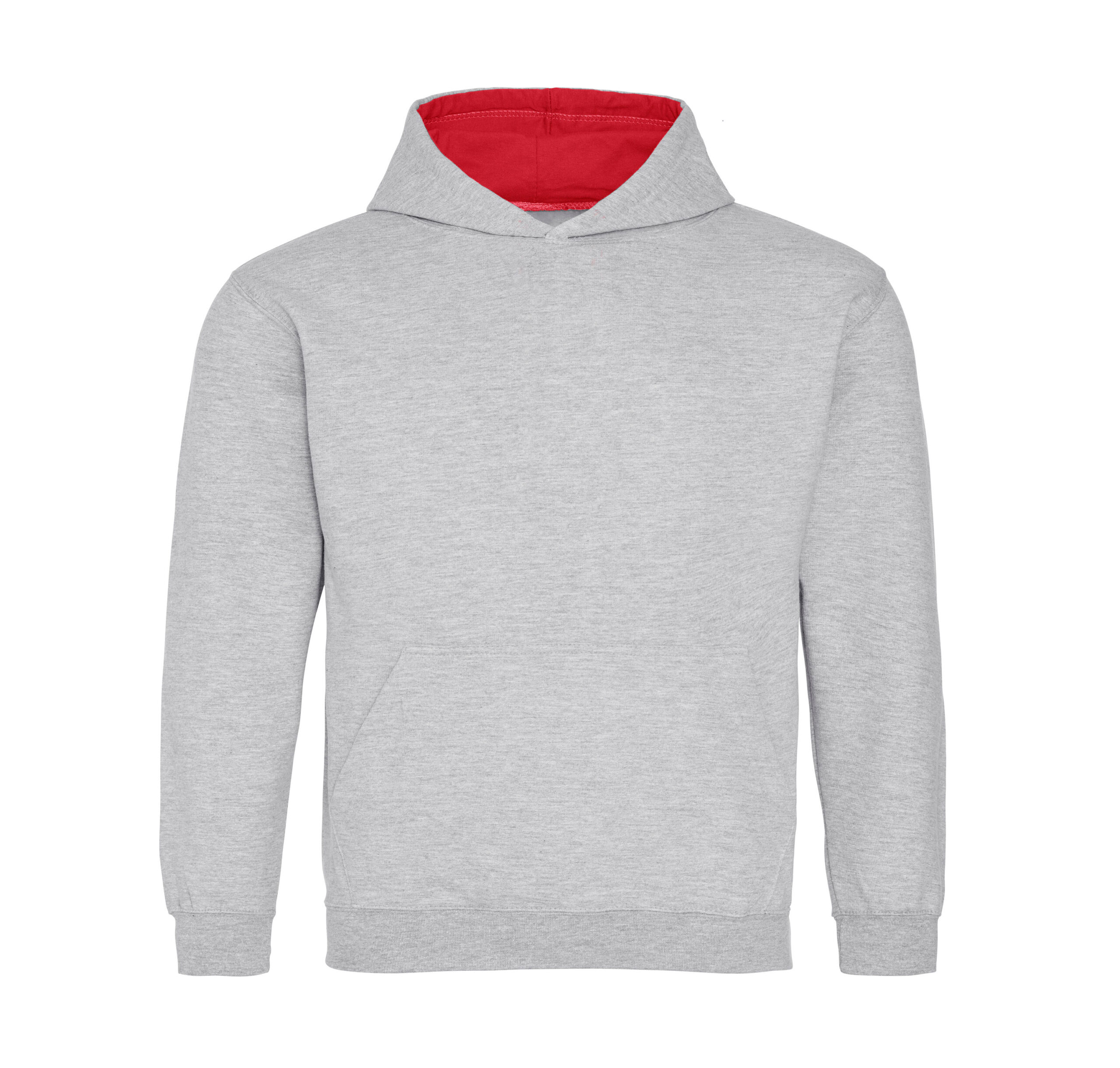 Photograph of the product in the colour HEATHER GREY/FIRE RED to showcase it.