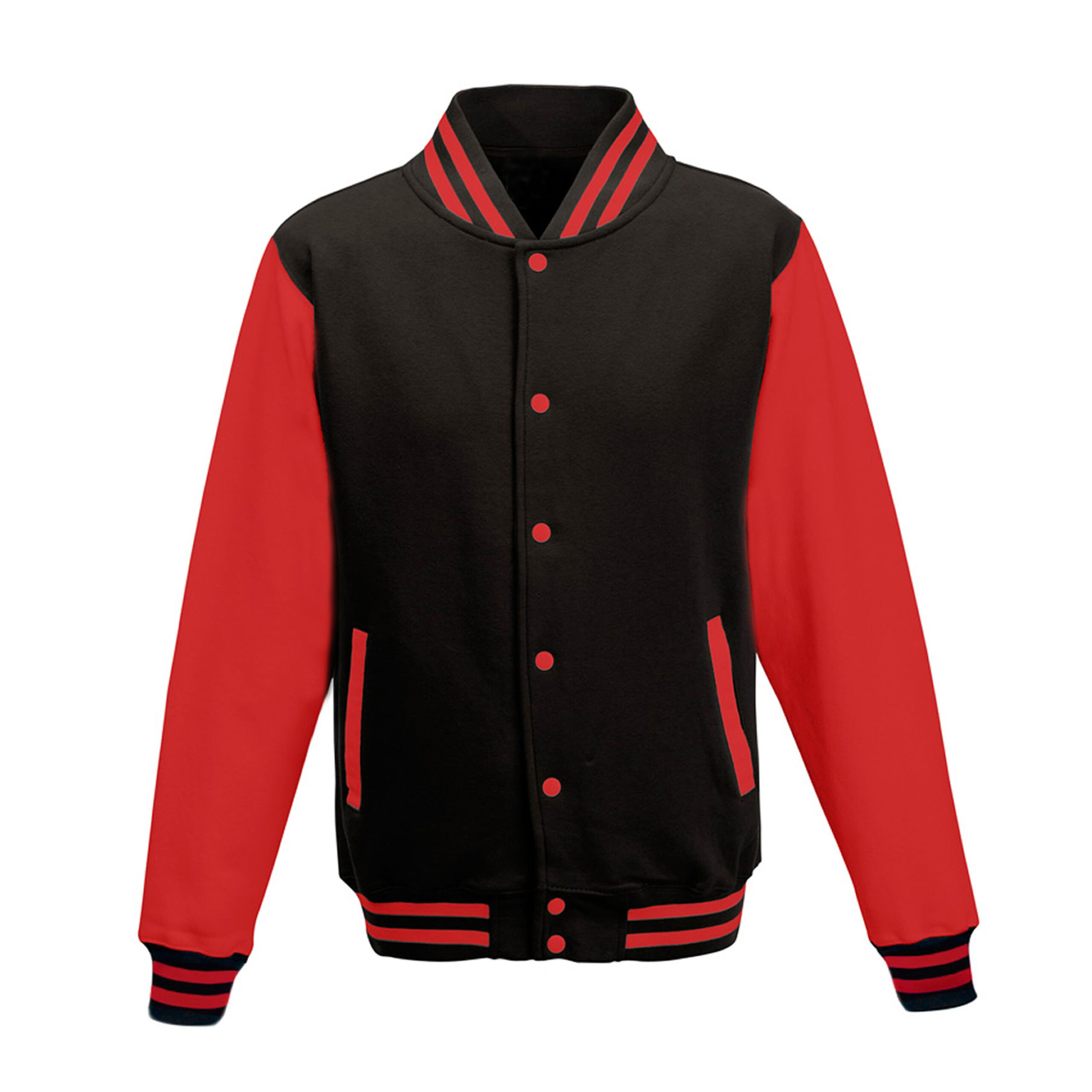Photograph of the product in the colour JET BLACK/FIRE RED to showcase it.