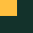 Small swatch tile in FOREST GREEN / GOLD to showcase it.