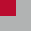 Small swatch tile in HEATHER GREY/FIRE RED to showcase it.